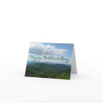 Happy Father's Day Appalachian Mountains Card