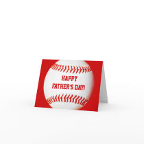 Happy Father's Day Baseball Card