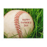 Happy Father's Day Baseball Postcard