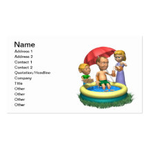 Happy Fathers Day Business Card