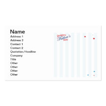 Happy Fathers Day Business Card Templates