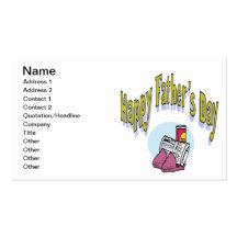 Happy Fathers Day Business Cards