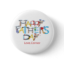 Happy Fathers Day Buttons