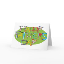 Happy Fathers Day Greeting Card