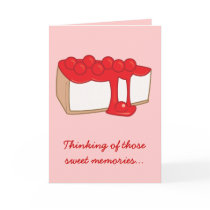 Happy Father's Day: Cherry Cheesecake Card