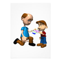 Happy Fathers Day Custom Invites