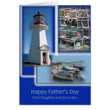 Happy Father's Day - From Daughter and Son-in-law Greeting Cards
