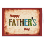 Happy Father's Day Greeting Card