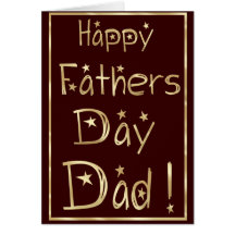 Happy Fathers Day Greeting Card