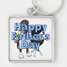 Happy Fathers Day Key Chain