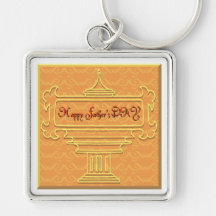 Happy Fathers Day Key Chain