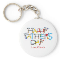 Happy Fathers Day Keychains