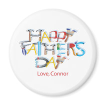 Happy Fathers Day Fridge Magnets