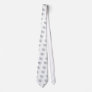 Happy Father's Day Message Custom Tie