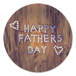 Happy Father's Day Nails on Wood Graphic