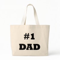 Happy Father's Day - Number 1 Dad - #1 Dad Bag