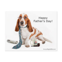 Happy Fathers Day Postcard