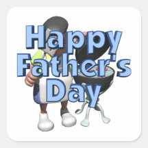 Happy Fathers Day Stickers