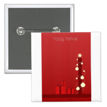 Happy Festivus Pinback Buttons
