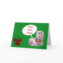 Happy Festivus with 3 wise men. Add your own text