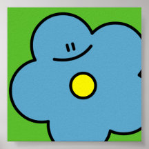 Happy Flower Print