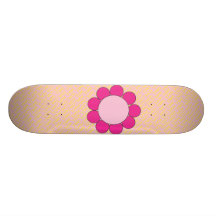 happy flower skate deck
