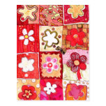 Happy Flowers Postcard postcards