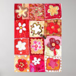 Happy Flowers Print