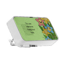 Happy Flowers Travel Speakers