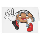 Happy Football Player cards