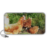 Happy Free range ex-battery chickens Notebook Speaker