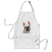 Happy French Bulldog apron