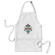 Happy Fun Flowers Apron