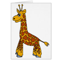 Happy Giraffe Card