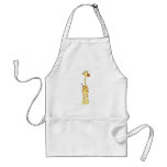 Happy Giraffe. Cartoon Apron