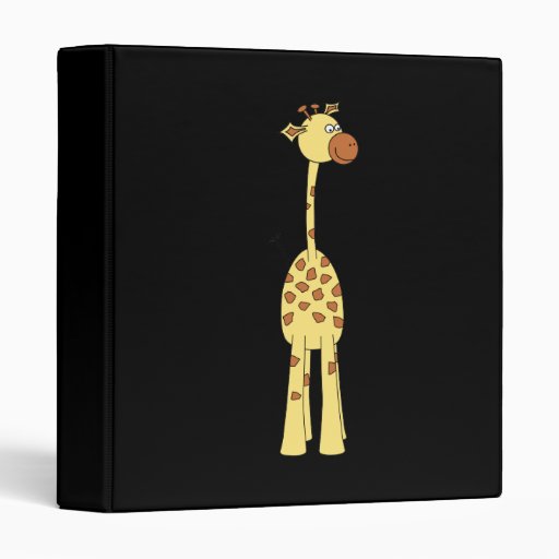 Happy Giraffe. Cartoon Binders