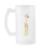 Happy Giraffe. Cartoon Mugs