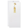 Happy Giraffe. Cartoon Custom Rack Cards
