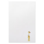 Happy Giraffe. Cartoon Stationery Paper