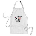 Happy Girl Cow Apron