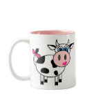 Happy Girl Cow Coffee Mug