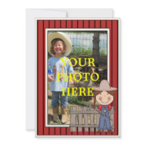 Happy Girl Outdoors - Kids' Party or Baby Shower