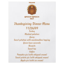 Happy Gobble-Gobble day Personalized Flyer