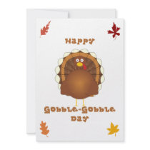 Happy Gobble-Gobble day Invite