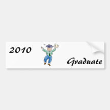 Happy grad bumper sticker