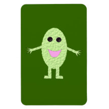 Happy Green Grape Premium Magnet