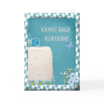 Happy Half Birthday Greeting Card