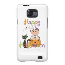 Happy Halloween Baby Friends Samsung Galaxy S2 Case