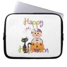 Happy Halloween Baby Friends Computer Sleeves
