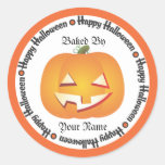 Happy Halloween  'Baked by' Sticker